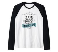 C'est Une Histoire de Zoé Que Vous ne comprendriez Pas Un drôle de nom Manche Raglan