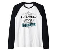 C'est Une Histoire d'Elizabeth Que Vous ne comprendriez Pas drôle Manche Raglan