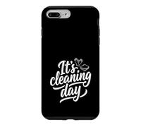 C'est Une journée de ménage drôle, Nettoyage de Maison Coque pour iPhone 7 Plus/8 Plus