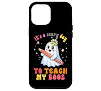 C'est Une journée effrayante pour enseigner à My Boos Ghost Coque pour iPhone 12 Pro Max