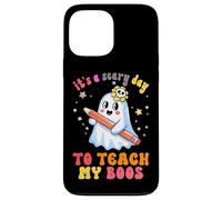 C'est Une journée effrayante pour enseigner à My Boos Ghost Coque pour iPhone 13 Pro Max
