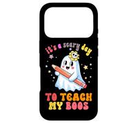 C'est Une journée effrayante pour enseigner à My Boos Ghost Coque pour iPhone 17 Pro
