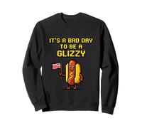 C'est Une Mauvaise journée pour être Un Hotdog Glizzy Pixel Sweatshirt