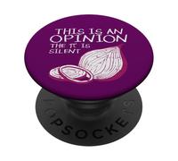 C'est Une Opinion, Le Pi est Silencieux, des mathématiques drôles PopSockets PopGrip Adhésif
