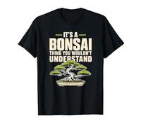 C'est Une Plante bonsaï Que Vous ne comprendriez Pas T-Shirt Graphique avec Valeur, Homme, Noir, XL