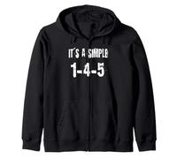 C'est une simple chanson de blues 1-4-5 Sweat à Capuche