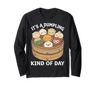 C'est Une sorte de raviolis Kawaii Dim Sum Foodie Manche Longue