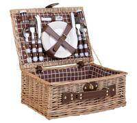 Cesta De Picnic 4 Servicios Marron