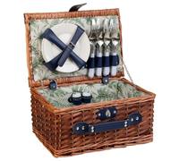 Cesta De Picnic 4 Servicios Marron