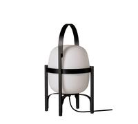 Cesta Exterior Lampe de table Outdoor noir Santa & Cole - 8435515328202