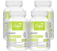 Cestfilo Liposomal Glutathion Réduit 1300 mg, Forme Active L Glutathion Réductase (GSH), Puissant Antioxydant pour une Protection Cellulaire Optimale (60 unité (Lot de 4))