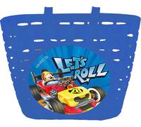 Cestino Disney Mickey Mouse Pour Vélo D'Enfant, En Plastique De Couleur Bleue