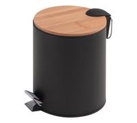 Cestino Gedy 1409 41 KENTA Avec Couvercle À Pédale Noir