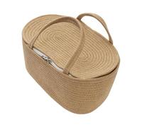 Cestino Organizzatore Pannolini - Grande Contenitore Rimovibile Multifunzionale Per Neonato Maschio | Borsa Da Viaggio Per Auto, Ospedale, Comodino | Porta Giocattoli, Bottiglie, Salviette | Regalo Pe