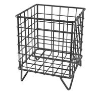 Cestino Porta Caffè - Design In Filo Metallico Anti-Ruggine | Organisateur Multiuso Da Tavolo In Acciaio | Per Note, Cucina, Ufficio E Bagno, Resistente E Facile Da Pulire