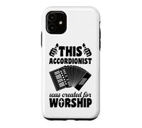 Cet accordéoniste a été créé pour Le culte chrétien Coque pour iPhone 11