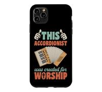 Cet accordéoniste a été créé pour Le culte chrétien Coque pour iPhone 11 Pro Max