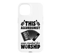 Cet accordéoniste a été créé pour Le culte chrétien Coque pour iPhone 15