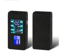 Cet allume-feu à double feu est activé par votre voix avec plusieurs méthodes d'allumage intelligent, une bouche de combustible transparente et un corps d'extraction de zinc.(D)