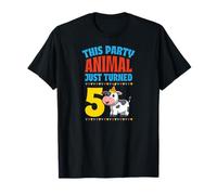 Cet Animal de fête Vient de Tourner 5 Ans sur Le thème de la Vache T-Shirt