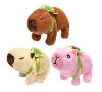 Cet Animal En Peluche Capybara Offre Une Véritable Expérience Interactive Qui Capturera Instantanément Le Cœur Des . Fabriqué Avec Des Matériaux Sûrs, Il Stimule L'imagination Et La Création De
