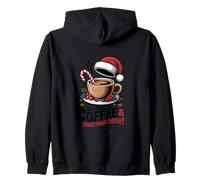 Cet Art Festif Fonctionne sur Le café et la Joie de Noël Sweat à Capuche