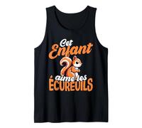 Cet Enfant Aime Les Écureuils Écureuil Mignonne Débardeur