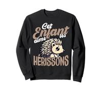 Cet Enfant Aime Les Hérissons Hérisson Mignonne Sweatshirt