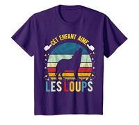 Cet Enfant Aime Les Loups Cadeau Loup T-Shirt