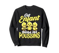 Cet Enfant Aime Les Poussins Mignons Poussin Sweatshirt