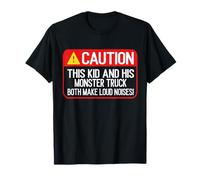 Cet enfant et son Monster Truck font tous deux un camion bruyant T-Shirt