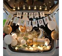 Cet ensemble de ballons dorés surprise pour le coffre de votre voiture est parfait pour les déclarations d'amour, les propositions de mariage et les décorations d'anniversaire.