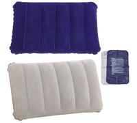 Cet ensemble de coussins gonflables en 2 pièces est compact et léger, ce qui le rend idéal pour les activités de plein air.