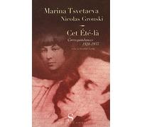 Cet Eté-là: Correspondances 1928-1933
