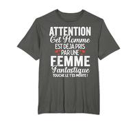 Cet Homme Est Pris Cadeau Saint Valentin Couple T-Shirt