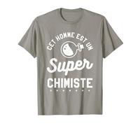 Cet Homme Est Un Super Chimiste Chimie T-Shirt, Homme, Ardoise, S
