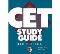 CET Study Guide by Joseph Risse Paperback Book J. A. Sam Wilson, Joseph A. Risse, Sam Wilson (Auteur)