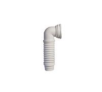 Ceta - Pipe WC coudee extensible MULTIPIPE 93-100mm L235-380mm ref 214MULTIPIPE