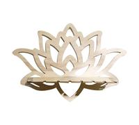 CÉtagère À Fleurs Murale - Support En Bois Rustique, Présentoir Boho | Structure Sculptée Artistique De 22,7x33 Cm, Pièce De Décoration Suspendue Légère, Style De Pièce Moderne Avec Agencement D'espac