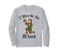 C'était Ale My Lord Funny Beer Medieval Flaire Manche Longue