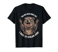 C'était Charmant mais Je Dois Crier Maintenant Rock Hyrax T-Shirt Graphique avec Valeur