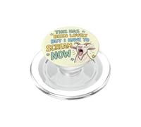 C'était Charmant mais Je Dois Crier Maintenant Screaming Goat PopSockets PopGrip pour MagSafe