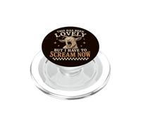 C'était Charmant mais Je Dois Crier Maintenant Screaming Goat PopSockets PopGrip pour MagSafe