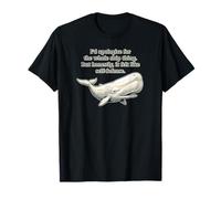 C'était comme de l'autodéfense Herman Melville White Whale Funny T-Shirt