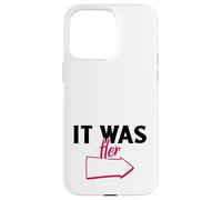 C'était Elle (déclaration Amusante) Coque pour iPhone 15 Pro Max