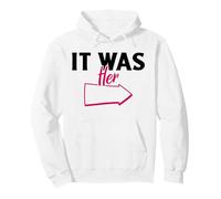 C'était Elle (déclaration Amusante) Sweat à Capuche