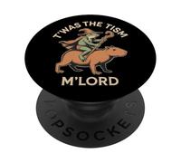 C'était la Grenouille magicienne Amusante Vintage « Tism M'Lord » Capybara PopSockets PopGrip Adhésif