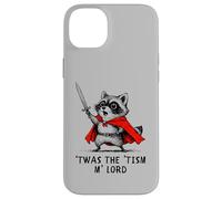 C'était la Sensibilisation à l'Autisme de « Tism M'Lord » Cute Raccoon Knight Coque pour iPhone 14 Plus