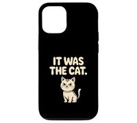 C'était Le Chat drôle et Mignon Humour Coque pour iPhone 12/12 Pro