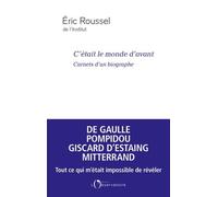 Le monde politique d'avant